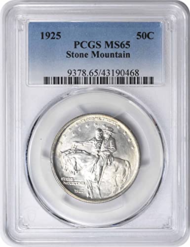 1925 Stone Mountain Commemorative Half MS65 PCGS