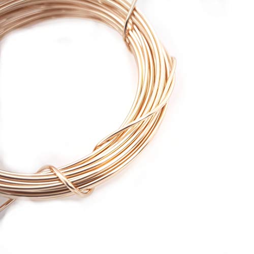 12 Gauge, 14/20 Yellow Gold Filled, Round, Half Hard - 5FT from Craft Wire
