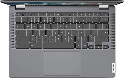 Lenovo Chromebook Flex 5 2-in-1 Laptop, 13.3" FHD Touchscreen, i3-10110U up to 4.1GHz, 4GB DDR4, 64GB eMMC, WiFi 6, Bluetooth 5, Type-C, Webcam, Backlit Keyboard, Chrome OS, BROAGE 128GB Flash Stylus