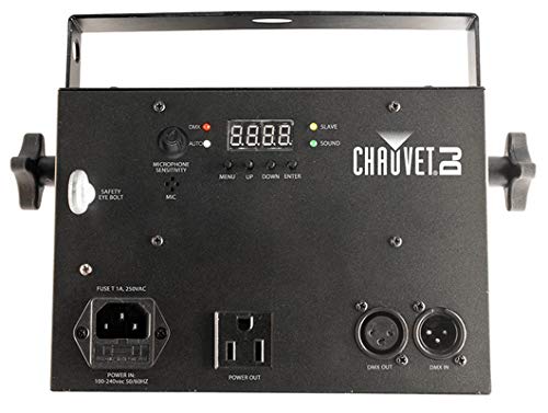 2 Chauvet DJ Mini Kinta IRC LED RGBW Sharp Beams Derby DMX Ambient Light Effects