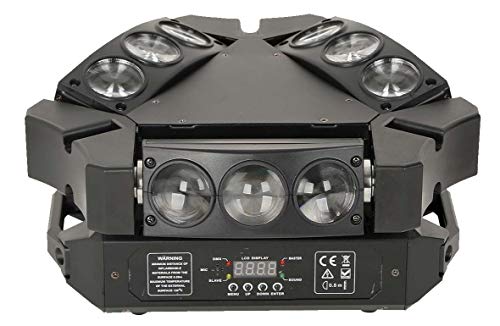 Led Bar Light 9X3W RGB LED Moving Beam Head Light KTV DJ Disco Lighting