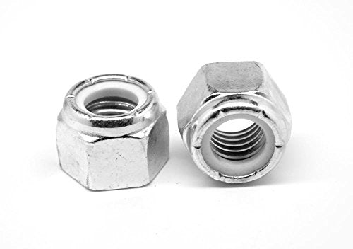 1/4"-20 Coarse Thread Nyloc (Nylon Insert Locknut) NE Standard Stainless Steel 316 Pk 3500