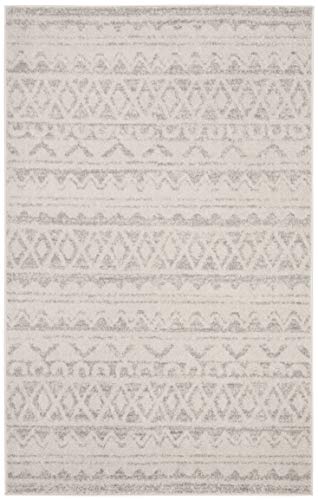 Safavieh Adirondack Collection ADR119A Ivory and Silver Area (9' x 12') Rug