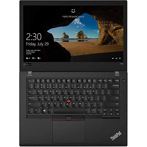 Lenovo Premium ThinkPad T480 14in Flagship Business Laptop 16GB DDR4 RAM 512GB SSD Fingerprint Reader Webcam Bluetooth Win 10 Pro