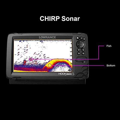 Lowrance Hook Reveal 7 TripleShot with Chirp, SideScan, DownScan & US Inland Charts