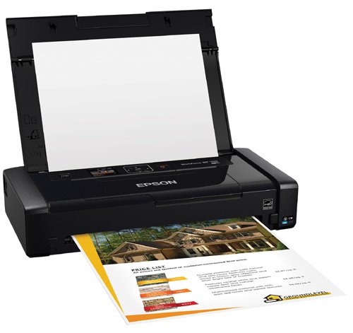 Epson Workforce WF-100 Wireless Mobile Printer, Amazon Dash Replenishment Enabled