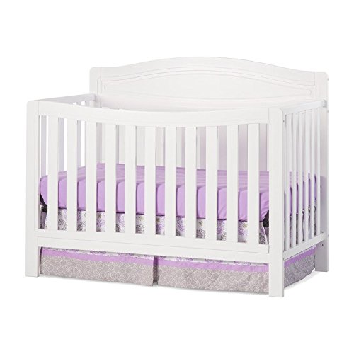 Child Craft Dresden 4-in-1 Convertible Crib, Matte White