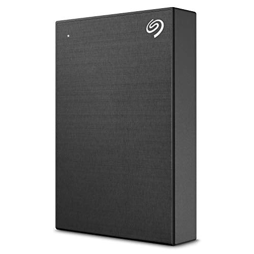 Seagate One Touch 5TB External HHD Drive with Rescue Data Recovery Services, Black (STKC5000400)