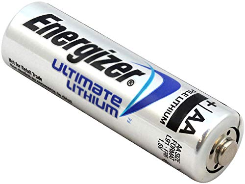100 AA Energizer L91 Lithium Batteries - Use By 2033