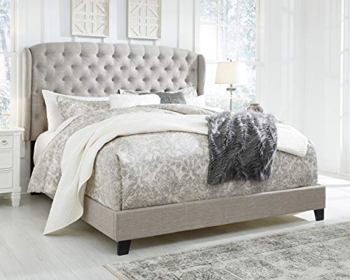 Signature Design By Ashley - Jerary Queen Upholstered Bed - Casual Style - Gray