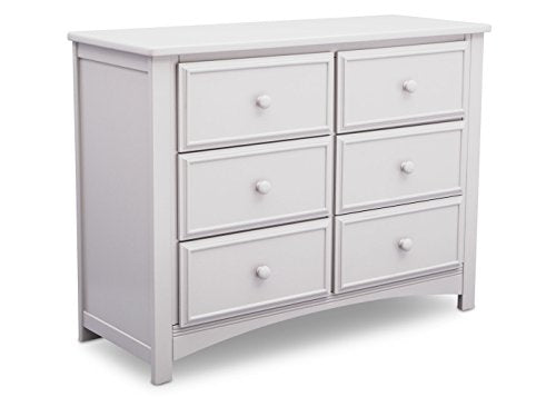 Delta Children Unisex Nursery 6 Drawer Double Dresser - Espresso Truffle