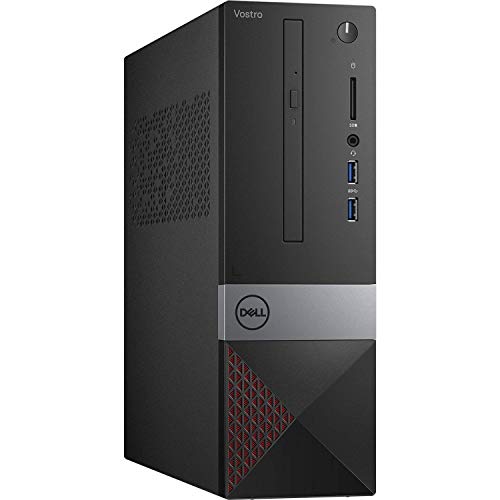 2019 Dell Vostro 3470 Small Business Desktop, Intel Core i3-8100, 16GB DDR4 RAM, 256GB SSD, WiFi, Bluetooth, HDMI, VGA, DVD-RW, Multi-Card Reader, Windows 10 Pro