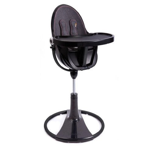 Bloom Fresco Chrome Complete Unit: Noir Frame w/Starter Kit Seat Pad (Leatherette) (Diesel Denim)