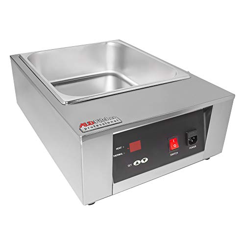 ALDKitchen Chocolate Melting Pot | Digital Control Chocolate Tempering Machine | 1 Tank for 8 kg of Chocolate | 110V | 1kW