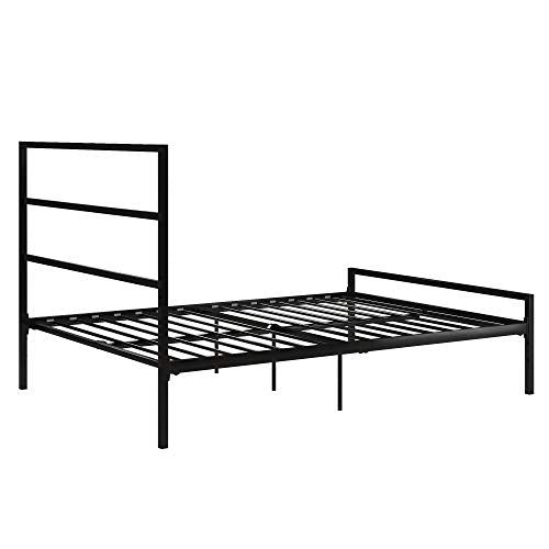 DHP Miles Metal Full Bed, Black