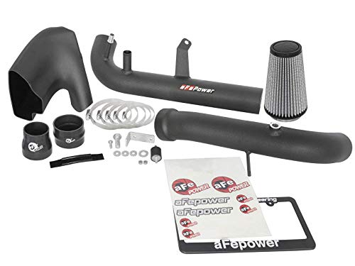 aFe Power 51-12822 Magnum Force Ford Mustang EcoBoost Performance Intake System (Dry, 3-Layer Filter)