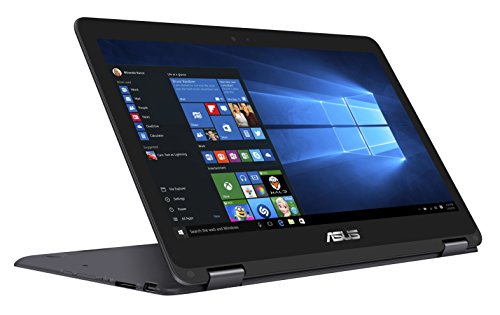 ASUS ZenBook Flip UX360CA-UHM1T 13.3" 2-in 1 Laptop, Touchscreen, Intel Core m3-7Y30 Processor, 8GB RAM, 256GB Solid State Drive, Windows 10