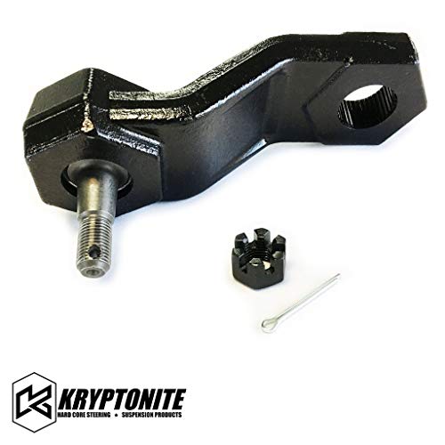 Kryptonite KR6536 4 Spline Death Grip Pitman Arm Compatible with 2001-2010 Chevy/GMC 1500HD/2500HD/3500 GM Trucks