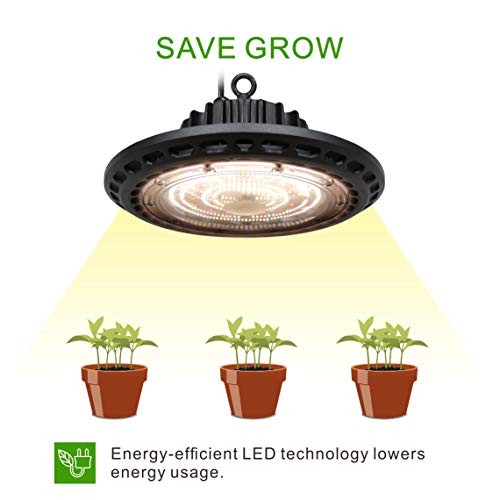 GreenHouser Grow Tent Room Complete Kit Hydroponic Growing System LED 300W/ 600W/ 800W Grow Light +4" Carbon Filter Combo(300W LED Light, 24''x24''x48'')