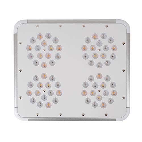 LEDTonic Z5 - 118W LED Grow Light Veg/Bloom - Full Spectrum Quiet, Cool Lamp for Indoor Growing - Perfect for M Tent and 1-4 Large Plants - 630 PPFD at 18" - 3-Year 100% Diode Warr, Lifetime Supp