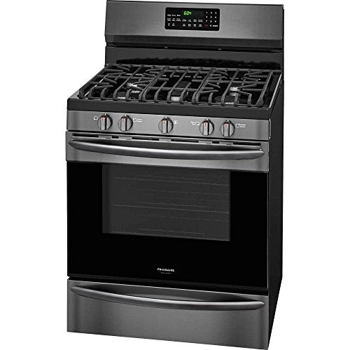 Frigidaire Gallery 30" Black Stainless Steel Freestanding Gas Range