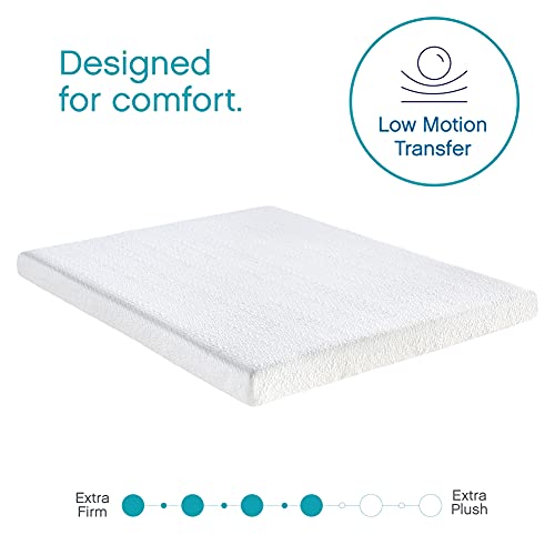 Classic Brands 4.5-Inch Cool Gel Memory Foam Replacement Mattress for Sleeper Sofa Bed Twin