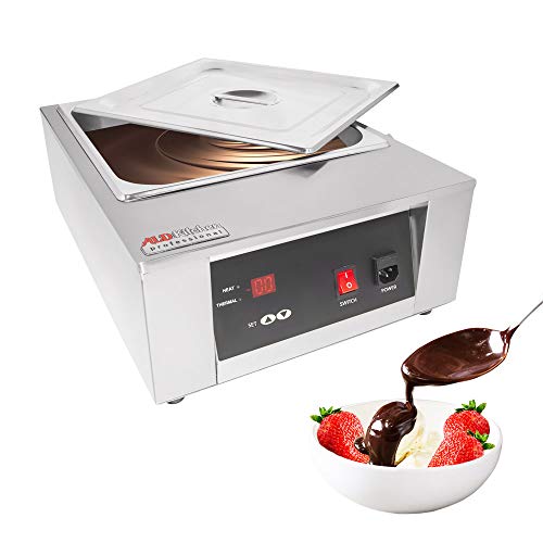 ALDKitchen Chocolate Melting Pot | Digital Control Chocolate Tempering Machine | 1 Tank for 8 kg of Chocolate | 110V | 1kW