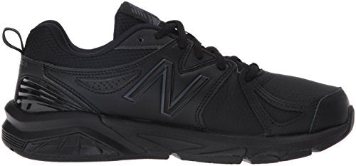 New Balance Women's 857 V2 Cross Trainer, Black/Black, 7 W US