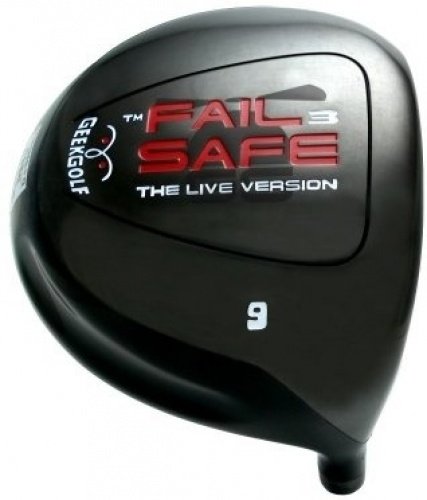 #1 Distance + Accuracy Geek Golf Fail Safe 3 (FS3) World Long Drive Golf Driver Component Head - Loft 6°, 7.5°, 9° or 10.5° (9°)