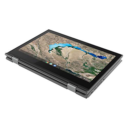 Lenovo Chromebook 11.6 Inch Touchscreen 2-in-1 Laptop, MediaTek MT8173C 2.1 GHz, 4GB LPDDR3 RAM, 32GB eMMC, Chrome OS + NexiGo 32GB MicroSD Card Bundle (Renewed)