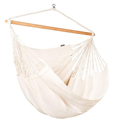 LA SIESTA Habana Latte - Organic Cotton Kingsize Hammock Chair