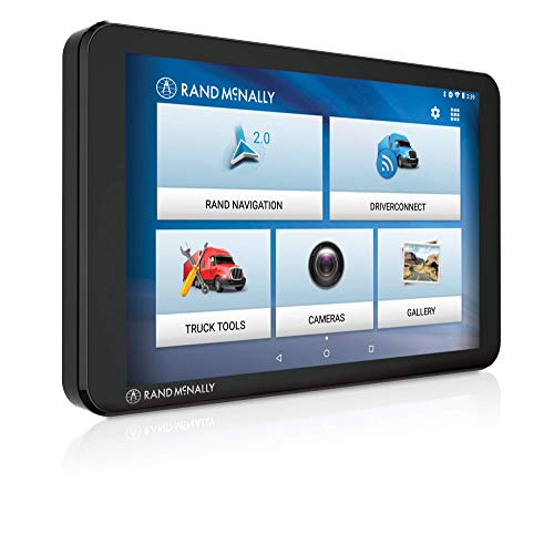 Rand McNally TND Tablet 85 8-inch GPS Truck Navigator with Built-in Dash Cam, Easy-to-Read Display and Custom Truck Routing