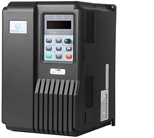 LAPOND High Performance VFD Inverter VFD Drive 11HP 7.5KW 220V,Variable Frequency Drive for Motor Speed Control,SVD-PS Series(7.5KW)