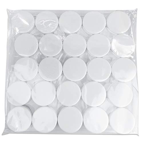 (2000 Pieces Jars + Lid) Beauticom 3G/3ML Round Clear Jars with White Screw Cap Lids for Scrubs, Oils, Toner, Salves, Creams, Lotions, Makeup Samples, Lip Balms - BPA Free