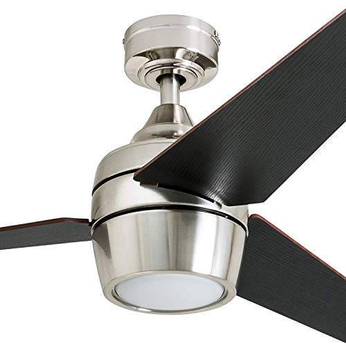 Honeywell Ceiling Fans 50604-01 Eamon Ceiling Fan, 52", Brushed Nickel