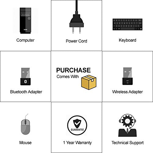 DELL OPTIPLEX 7010 TOWER Desktop Computer,Intel Core I5-3470 3.2GHz up to 3.6GHz 64 (Renewed)