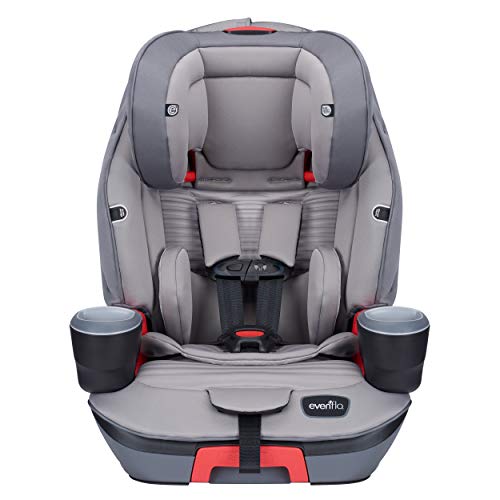 Evenflo Advanced Infant Booster Car Seat with SensorSafe, Evolve LX, Berry Bliss