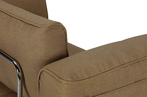 Novogratz Leyla Loveseat, Tan