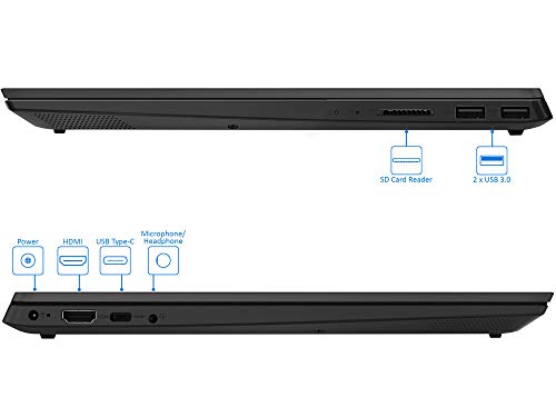 Lenovo IdeaPad S340 Notebook, 15.6" HD Display, Intel Core i5-8265U Upto 3.9GHz, 8GB RAM, 256GB NVMe SSD + 1TB HDD, HDMI, Card Reader, Wi-Fi, Bluetooth, Windows 10 Pro