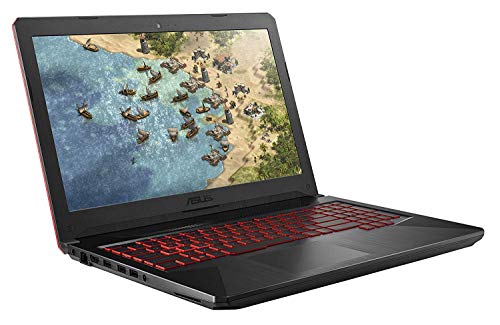 2019 Asus TUF 15.6" FHD VR Ready Gaming Laptop Computer, 8th Gen Intel Hexa-Core i7-8750H up to 4.10GHz, 16GB DDR4, 256GB SSD + 1TB HDD, GTX 1050 Ti, 802.11ac WiFi, HDMI, Backlit Keyboard, Windows 10