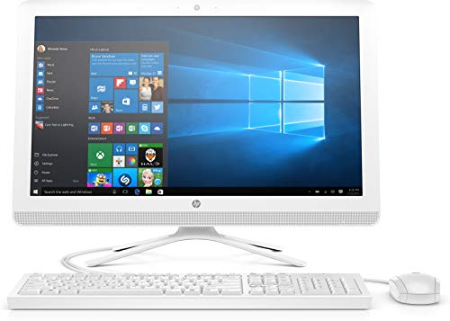 2017 New Edition HP 23.8inch High Performance TouchScreen All in One Desktop Intel Quad Core AMD A8 4GB RAM 1TB HDD Win10 White