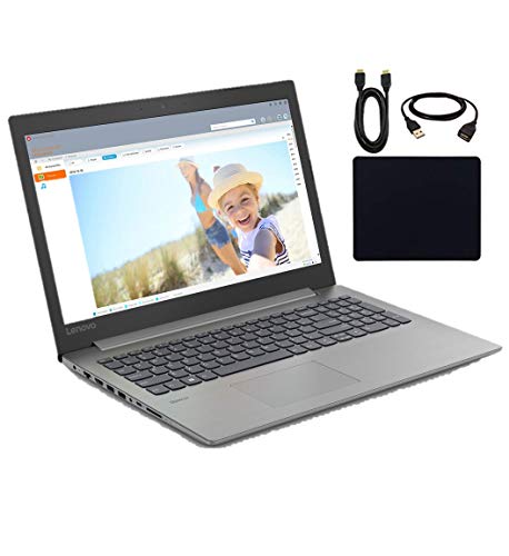 Lenovo Premium Ideapad 330 15.6-inch HD LED Backlit Anti-Glare Laptop PC, AMD A6-9225 2.6GHz, 8GB DDR4 Memory, 1TB HDD, Dolby Audio, WiFi, Bluetooth, Webcam, HDMI, DVD-RW, Windows 10