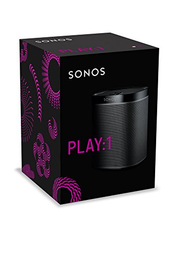 SONOS Play:1 2-Room Streaming Music Starter Set Bundle (Black & White)