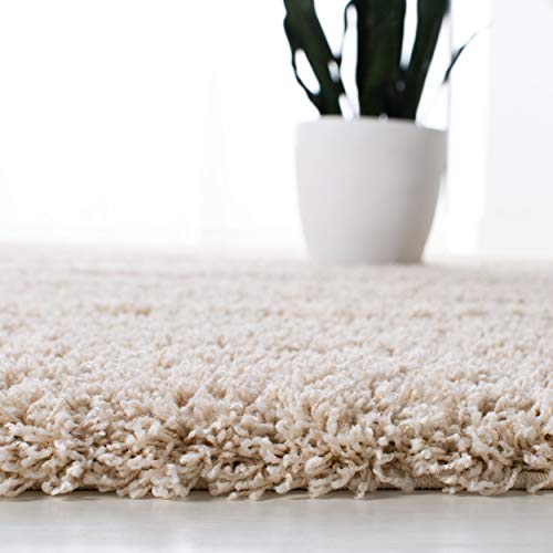 Safavieh Laguna Shag Collection SGL303B Beige Area Rug (8' x 10')