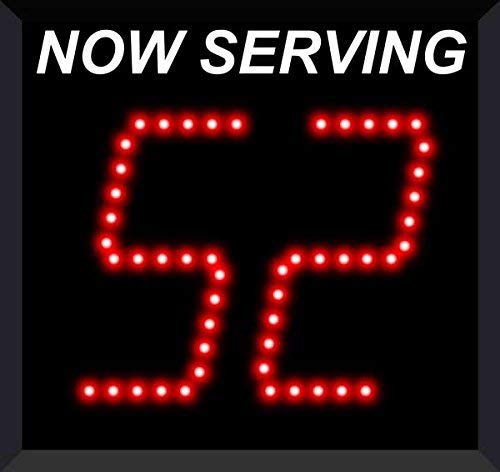 2-Digit Take A Number System with Free Ticket Roll