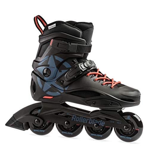 Rollerblade Cruiser Adult Fitness Inline Skate, Black/Grey Blue, Size 11, (Model: 07957000477)