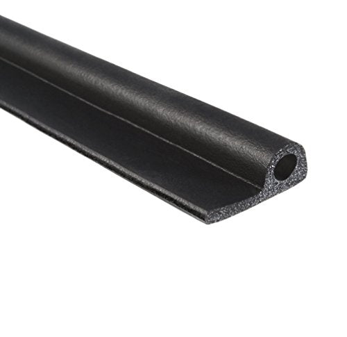 TRIM-LOK - X2199HT-100 Trim-Lok P-Shaped Rubber Seal – EPDM Foam Rubber Seal with HT (General Acrylic) Pressure Sensitive Adhesive – Door & Window Weather Seal for Homes, Cars, & Boats – .5” Height, 1.25” Width, 100’ Length