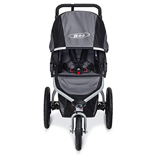 BOB Revolution Flex 2.0 Jogging Stroller - Up to 75 pounds - UPF 50+ Canopy - Adjustable Handlebar, Lunar