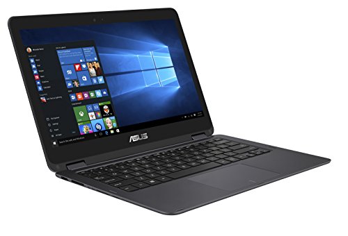 ASUS ZenBook Flip UX360CA-UHM1T 13.3" 2-in 1 Laptop, Touchscreen, Intel Core m3-7Y30 Processor, 8GB RAM, 256GB Solid State Drive, Windows 10