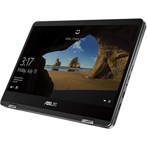 2019 ASUS Zen-Book Flip 14" FHD Touchscreen 2-in-1 Laptop Computer, 8th Gen Intel Quad-Core i7-8550U Win-10 Pro